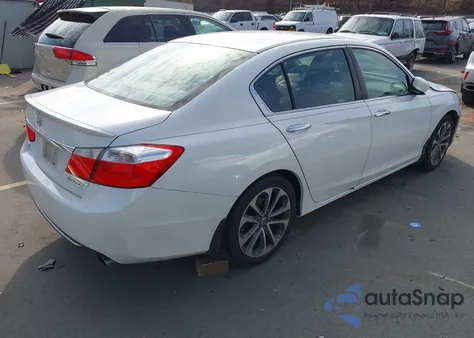 2015 Honda Accord Sport из США, поврежденный, VIN 1HGCR2F55FA008231